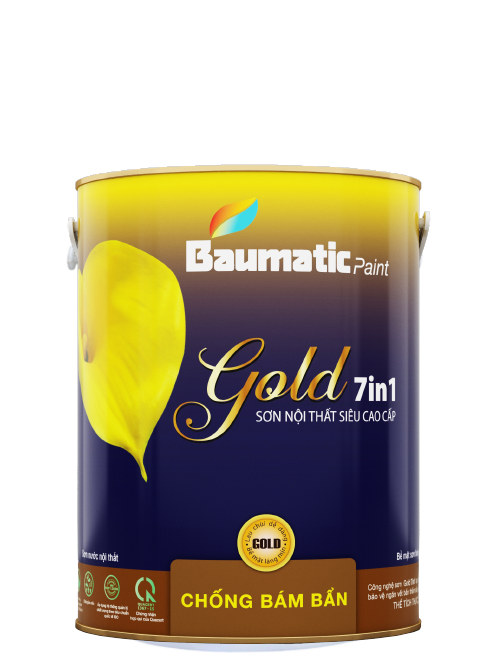GOLD 7 IN 1  SƠN BÓNG NỘI THẤT SIÊU CAO CẤP 